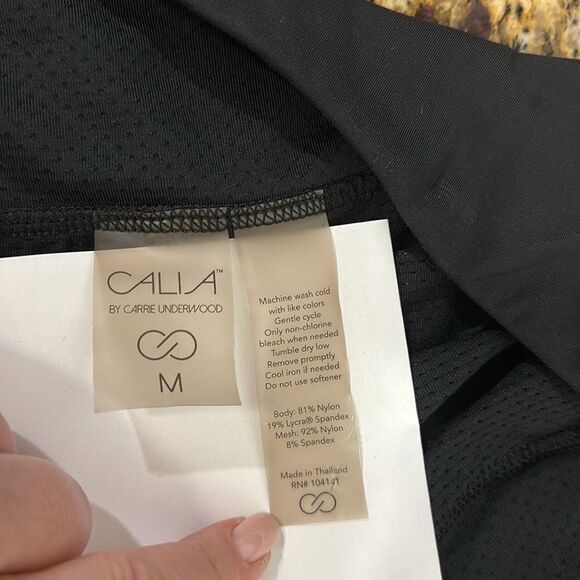 CALIA By Carrie Underwood Tennis Skort With Pocket In Black Size M - Picture 7 of 7